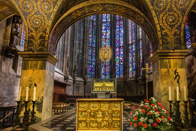 Aachen, Germany. Aachen Cathedral.