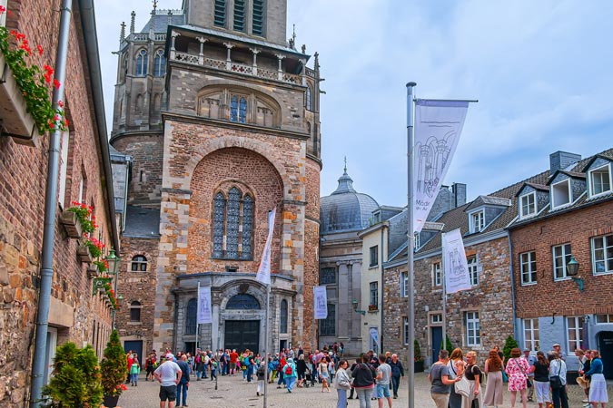 Aachen, Germany. Aachen Cathedral.