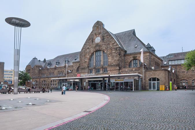 Aachen, Germany. Hauptbahnhof.