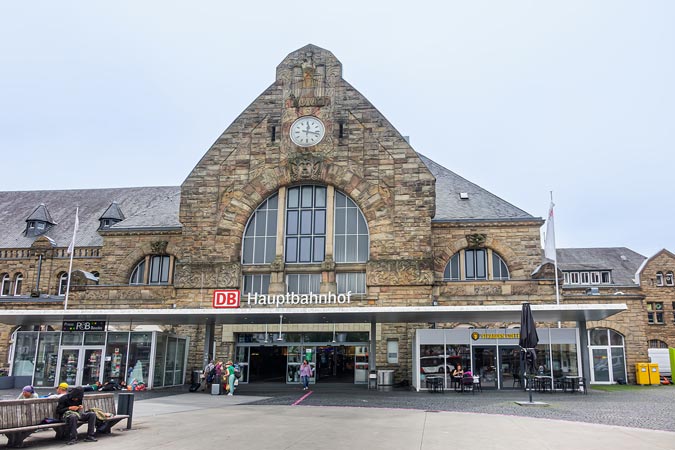 Aachen, Germany. Hauptbahnhof.