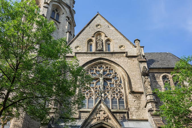 Aachen, Germany. Holy Cross Church.