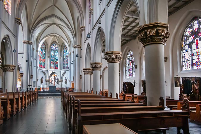 Aachen, Germany. Holy Cross Church.