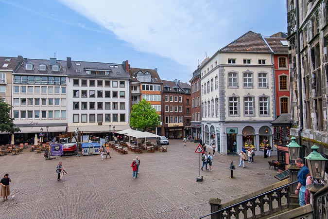 Aachen, Germany. Market square (Marktplatz).