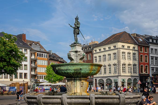 Aachen, Germany. Market square (Marktplatz).
