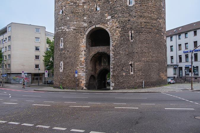 Aachen. Germany. Marschiertor.