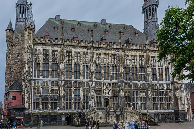 Aachen, Germany. Town Hall (Aachener Rathaus).