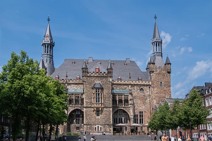 Aachen, Germany. Town Hall (Aachener Rathaus).