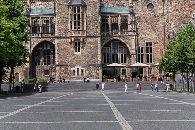 Aachen, Germany. Town Hall (Aachener Rathaus).