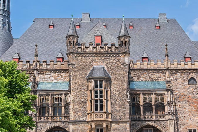 Aachen, Germany. Town Hall (Aachener Rathaus).
