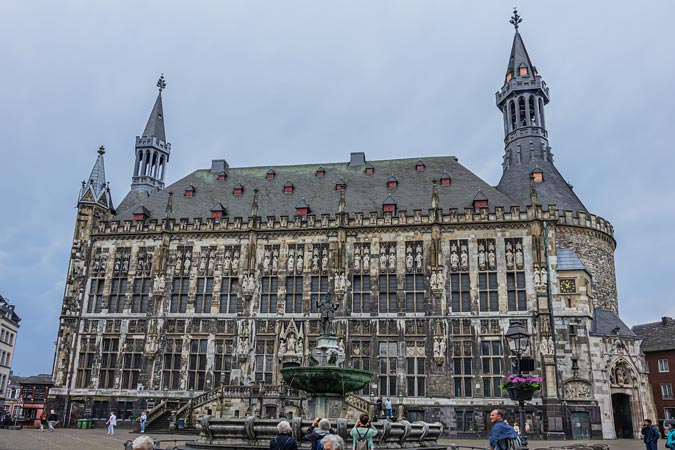 Aachen, Germany. Town Hall (Aachener Rathaus).