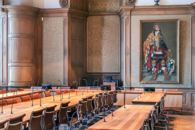 Aachen, Germany. Town Hall (Aachener Rathaus).