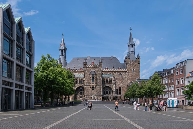 Aachen, Germany. Town Hall (Aachener Rathaus).