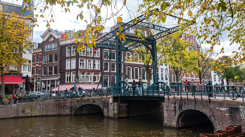 Amsterdam Aluminum bridge