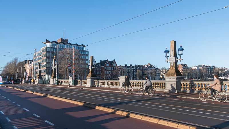 Amsterdam Hogesluis bridge 