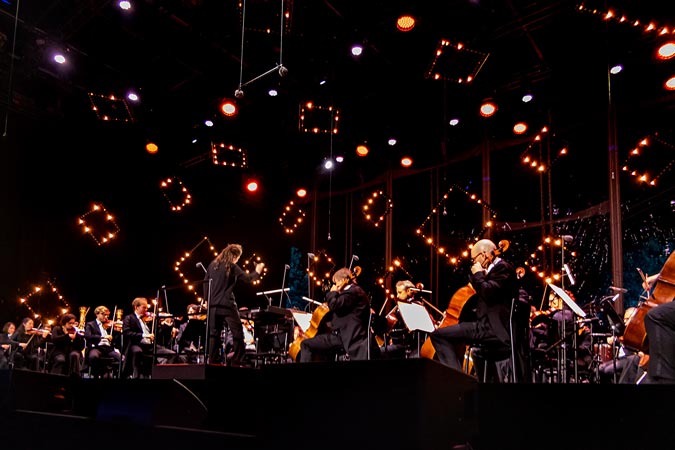 Amsterdam, Netherlands. Opening Night in Oosterpark.