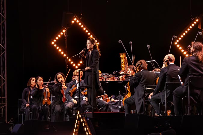 Amsterdam, Netherlands. Opening Night in Oosterpark.