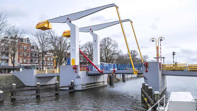 Amsterdam Pelican drawbridge