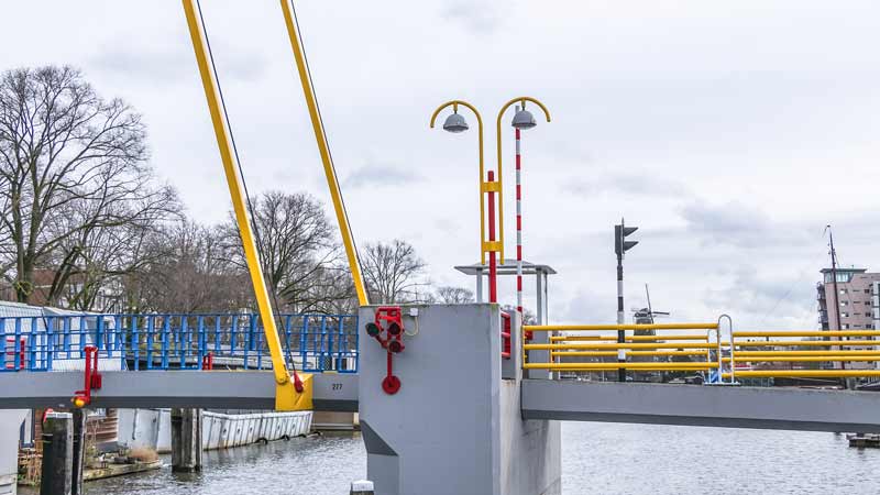 Amsterdam Pelican drawbridge