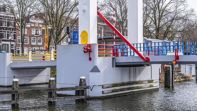 Amsterdam Pelican drawbridge
