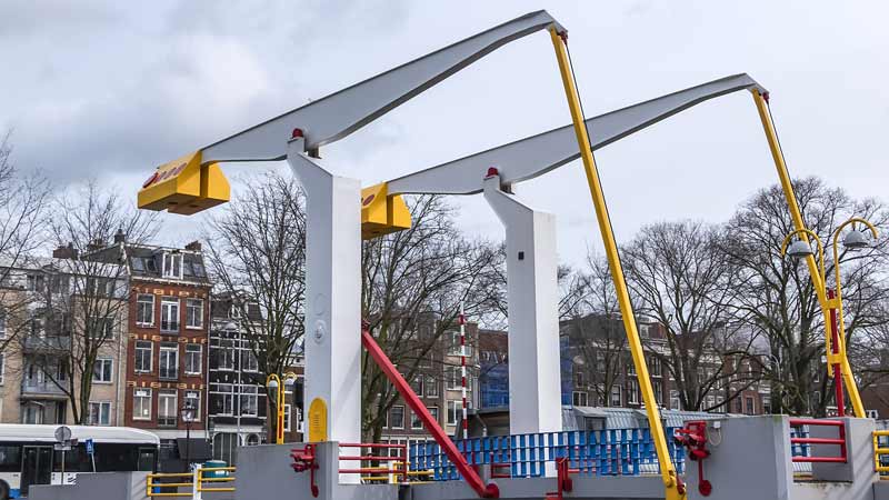 Amsterdam Pelican drawbridge