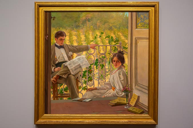 Amsterdam. Van Gogh Museum. Yellow.