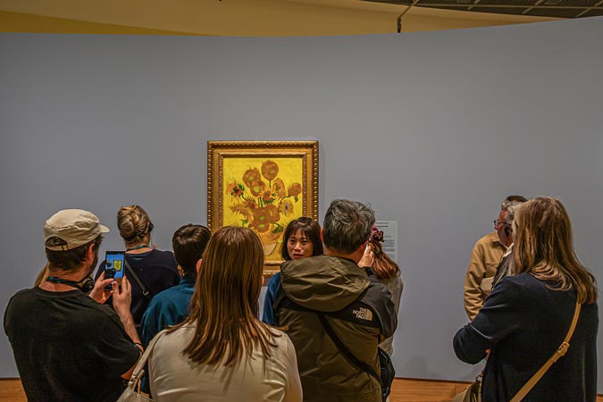 Amsterdam. Van Gogh Museum. Yellow.