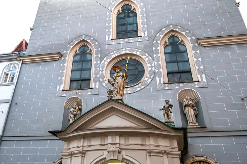 Austria Vienna. Franciscans church.