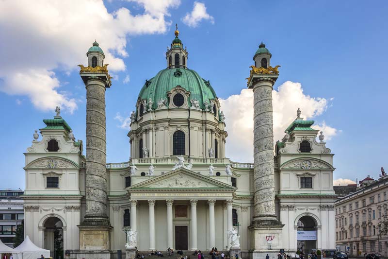Austria, Vienna. Vienna Churches.