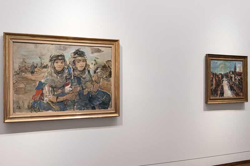 Austria Vienna. Leopold Museum. Oskar Kokoschka.