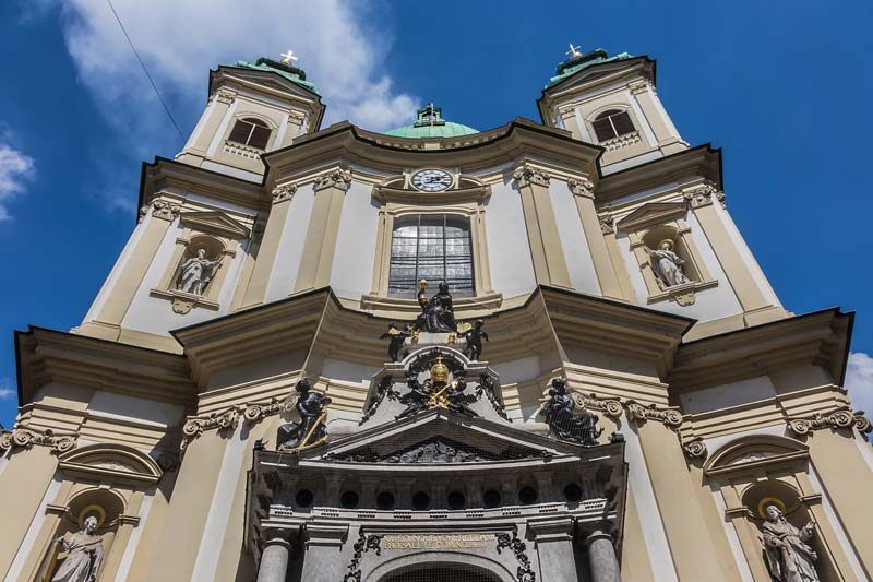 Austria, Vienna. Peterskirche.