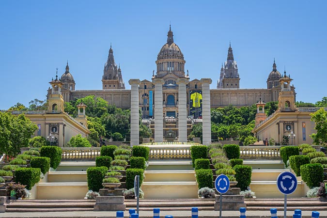Barcelona, Spain. National Palace. 
