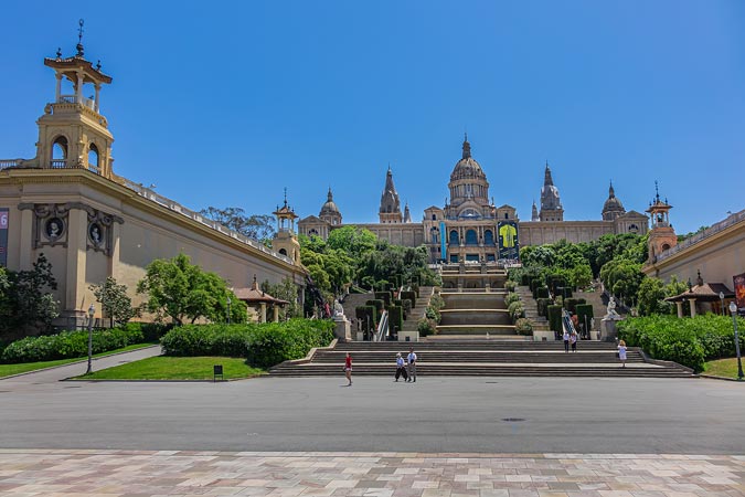 Barcelona, Spain. National Palace. 