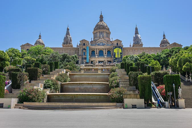 Barcelona, Spain. National Palace. 