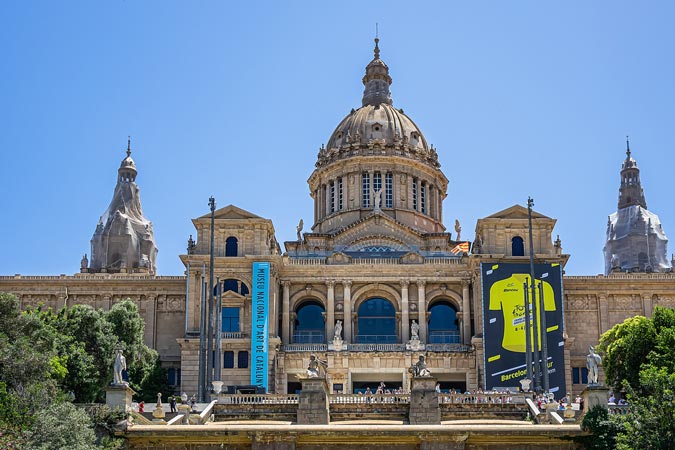 Barcelona, Spain. National Palace. 