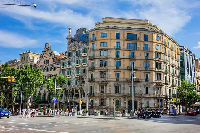 Barcelona, Spain. Casa Batllo.