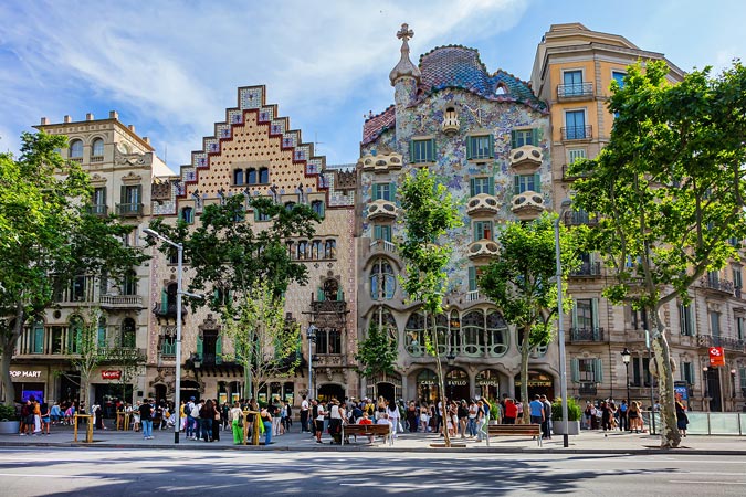 Barcelona, Spain. Casa Batllo.
