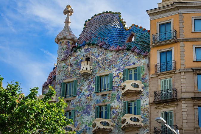Barcelona, Spain. Casa Batllo.