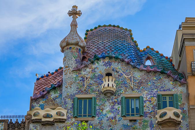 Barcelona, Spain. Casa Batllo.