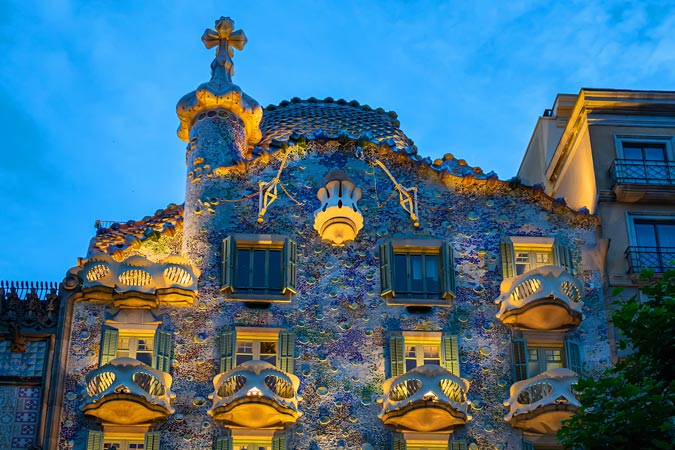 Barcelona, Spain. Casa Batllo.