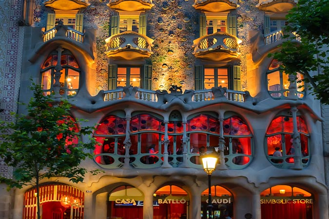 Barcelona, Spain. Casa Batllo.