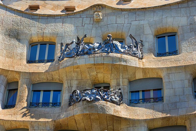 Barcelona, Spain. Casa Mila.