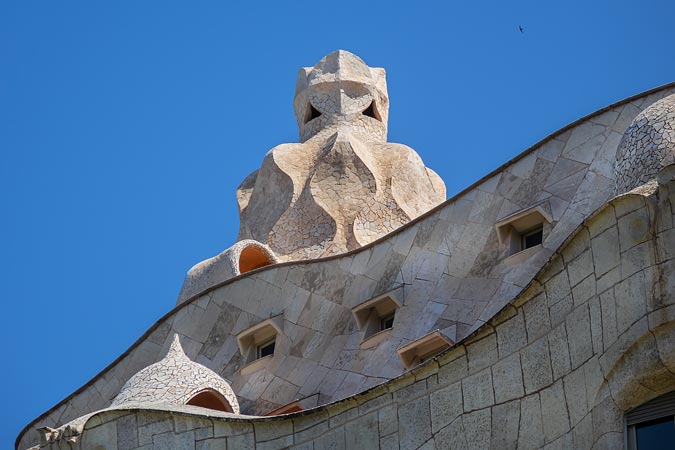 Barcelona, Spain. Casa Mila.