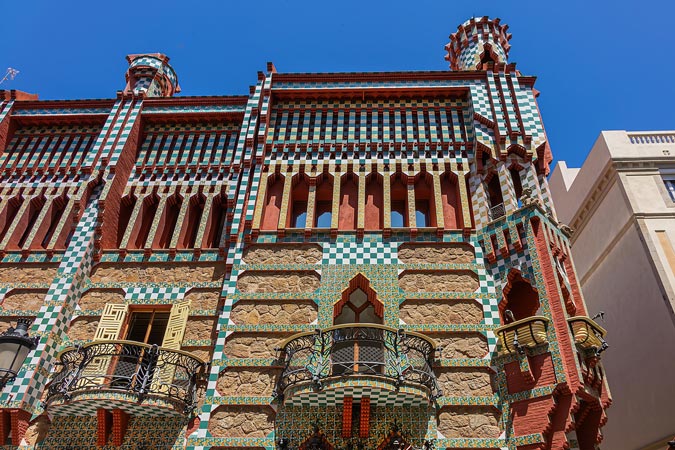 Barcelona, Spain. Casa Vicens.