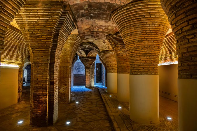 Barcelona, Spain. Guell Palace.