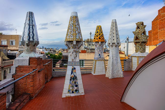 Barcelona, Spain. Guell Palace.