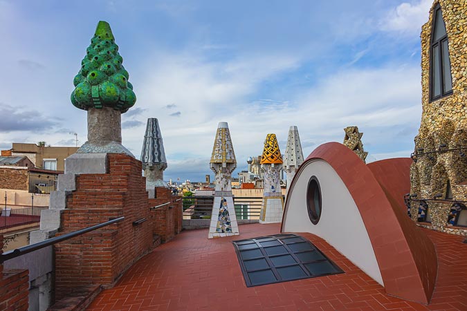 Barcelona, Spain. Guell Palace.
