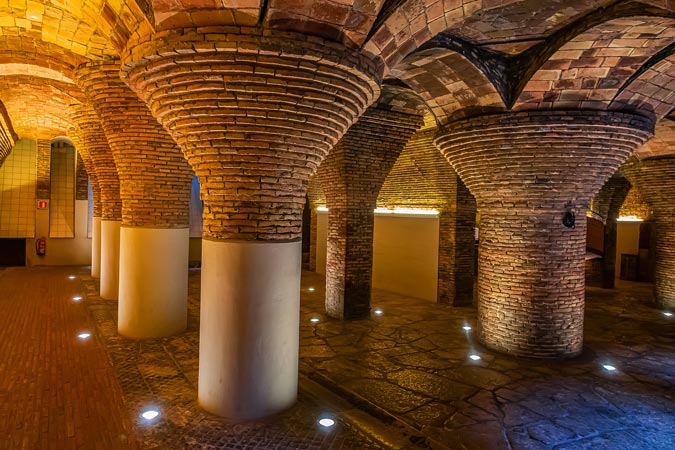 Barcelona, Spain. Guell Palace.