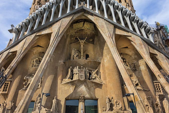 Barcelona, Spain. Sagrada Familia.