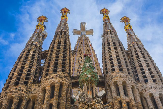 Barcelona, Spain. Sagrada Familia.