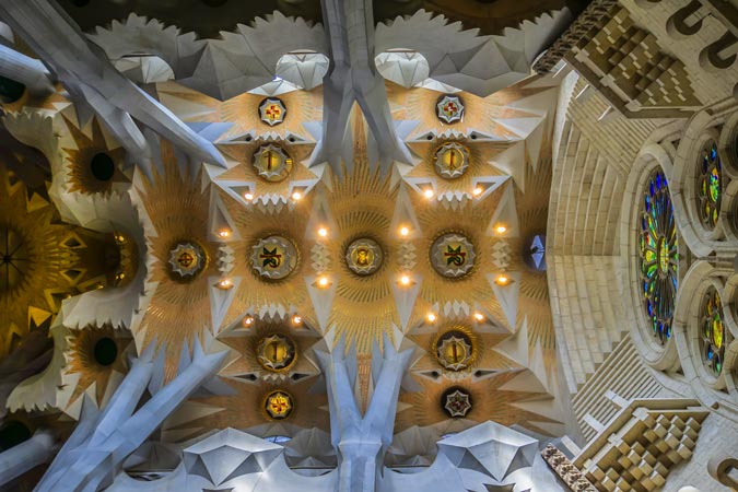 Barcelona, Spain. Sagrada Familia.